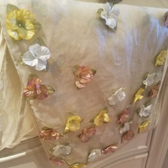 ilana wolf 3d flower silk scarf neiman marcus